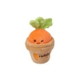 thumbnail image 2 of Llaveros de juguete de peluche Soledad zanahoria NARANJA, 2 of 10