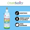 thumbnail image 3 of Create Basics 16 oz. All Purpose Clear Glue, Perfect for Crafts, Classrooms, Group Activities and More, 3 of 8