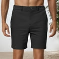 thumbnail image 2 of Men's Casual Shorts Lightweight Comfortable Stretch Summer Outdoor Athletic Walking Shorts with Pockets Shorts Summer Casual Hiking Pants Elastic Waist, 2 of 4