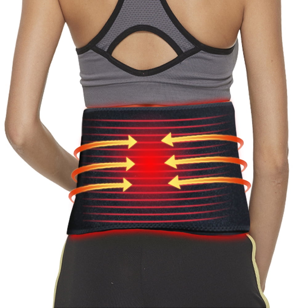 DGXINJUN Portable Red & Infrared Light Belt – Dual Light Muscle Relaxation, Comfortable Home/Office Use