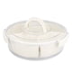 thumbnail image 1 of Bandeja Para Servir Giratoria Dividida, 6 Compartimentos, Para Servir Dividido Redondo Giratorio De 360 ​​​​grados Con Tapa Para Fruta, 1 of 7
