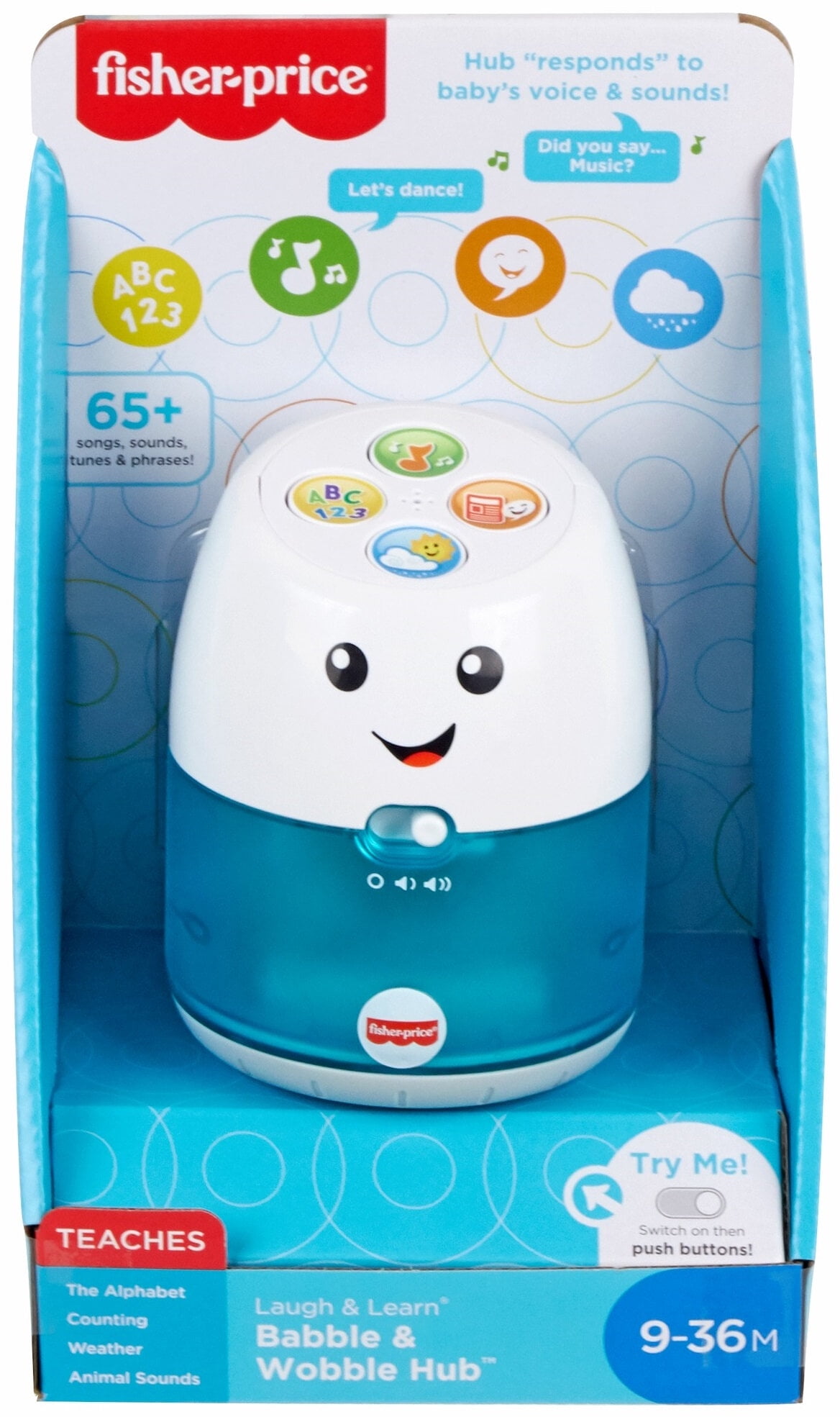 Fisher-Price Laugh & Learn Babble & Wobble Hub for sale online 