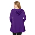 thumbnail image 2 of Woman Within Plus Size Pocket Hoodie Sweatshirt, 2 of 6