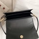 thumbnail image 2 of Bolso De Hombro Bolso vagabundo para mujer PU con brillo láser en las axilas con solapa para regalo de cumpleaños (negro), 2 of 8