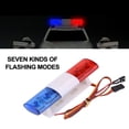 thumbnail image 3 of RC Car LED Light, Plastic RC Light RC LED Light Advertencia Luces Intermitentes, Rojo Y Azul Para RC Accesorio Manejo De Accidentes Vehículo Control Remoto Coche Modelo De Coche ANGGREK BBMX02, 3 of 8