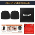thumbnail image 3 of SOULWIT 2Pcs Microphones Pop Filter for Logitech for Creators Blue Yeti Nano USB Microphone, Protective Mic Cover Windscreen Foam - Black, 3 of 7