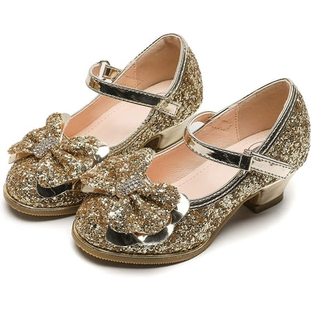 

Girl s School Uniform Shoes Mary Jane Flats Low Heel Party Wedding Dress Shoes (Toddler/Little Kid/Big Kid)
