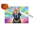thumbnail image 2 of Black Labrador Hippie Dawg Glass Cutting Board Large 12 in x 15 in, 2 of 5