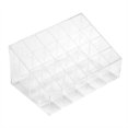thumbnail image 1 of Soporte para pintalabios, rejillas de plástico transparente, 24 compartimentos, soporte de exhibición para pintalabios, organizador de maquillaje TUNC Sencillez, 1 of 5