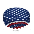 thumbnail image 5 of 4th of July Round Tablecloth Memorial Day Patriotic Tablecloth Independence Day Liberty Star Reusable Table Cloth 4th of July Decorations for Holiday Kitchen Dinning Party Decor, 5 of 6