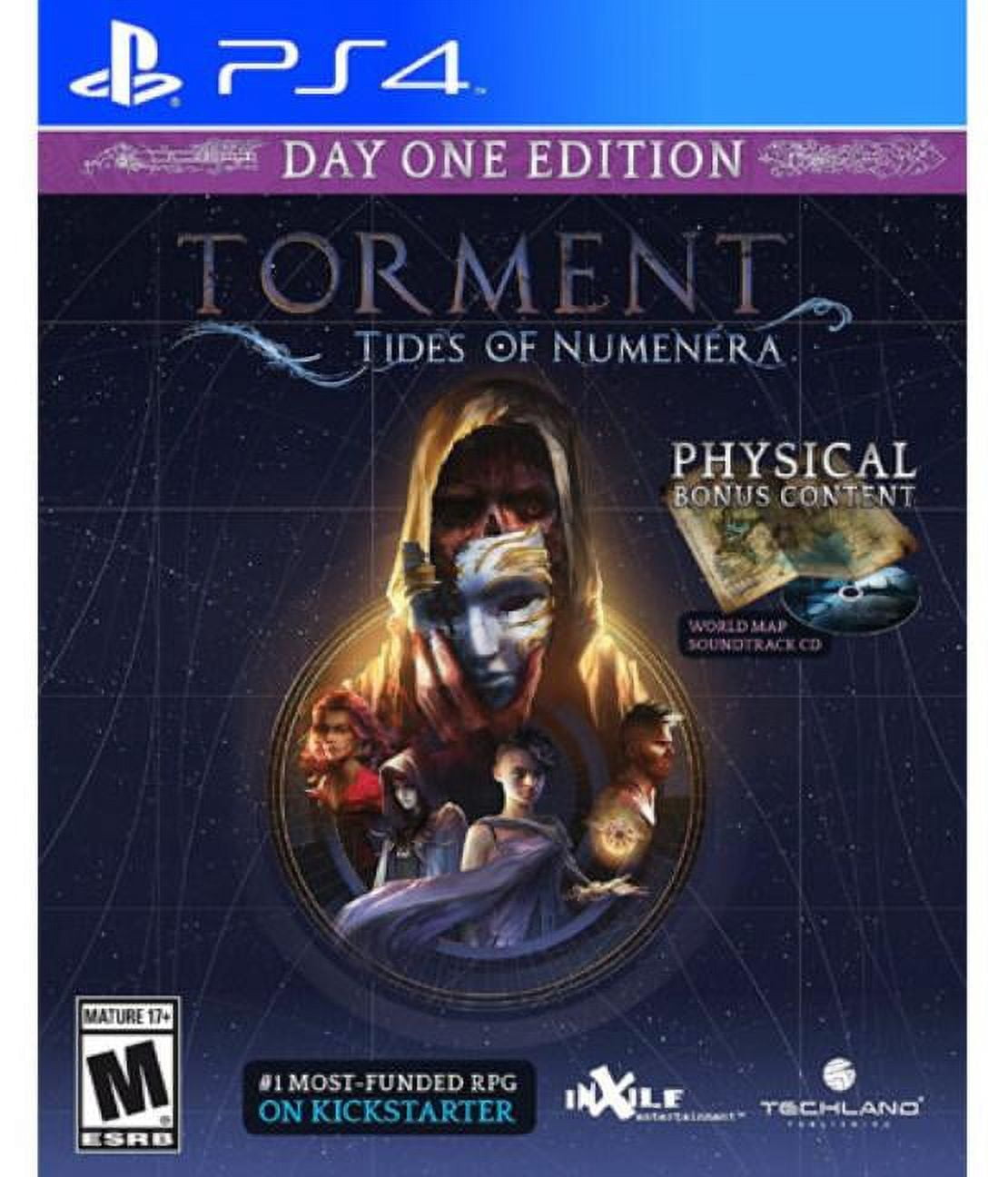 Jeu Torment Tides Of Numenera Day One Edition - PS4 / PS5 - Version PAL FR - Neuf Sous Blister