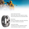 thumbnail image 4 of Fitness Tracker Ring, Wearable Smart Ring Lightweight Skin Friendly  for Exercise Type 8,Type 9,Type 10,Type 11, 4 of 7
