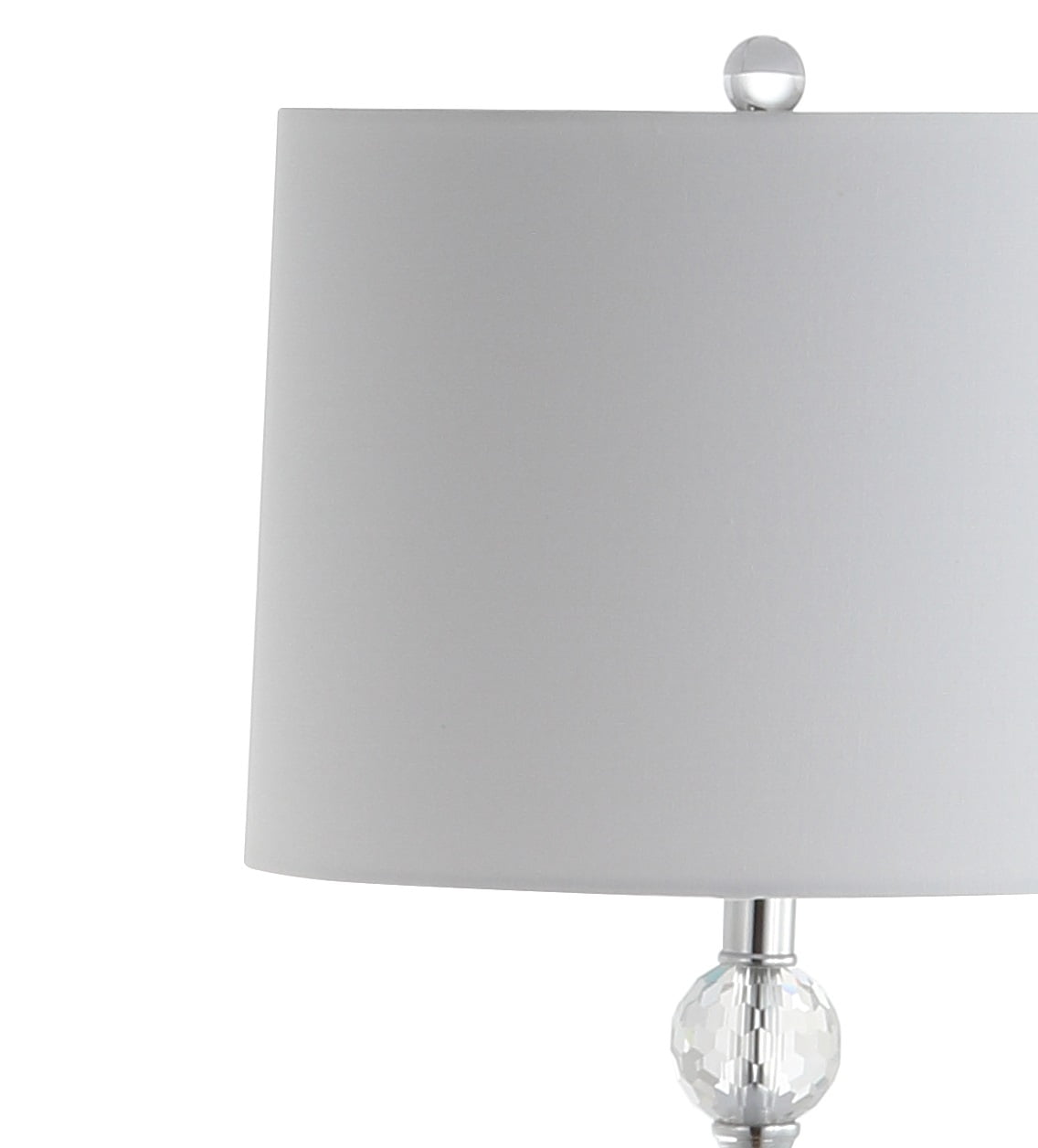 SAFAVIEH Venezia 61 in. H Glam Floor Lamp, Clear/Chrome