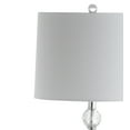 thumbnail image 4 of SAFAVIEH Venezia 61 in. H Glam Floor Lamp, Clear/Chrome, 4 of 7