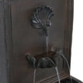 thumbnail image 4 of Sunnydaze Seaside Solar Wall Fountain, 27 Inch Tall, 4 of 9