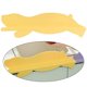 thumbnail image 4 of Fregadero de baño multis, protector contra salpicaduras de agua, dispositivo de cocina a prueba de salpicaduras, barrera de protección de cocina, - Oso amarillo Sunnimix Protector contra salpicaduras para fregadero de cocina, 4 of 8