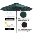 thumbnail image 2 of Outsunny 15' Outdoor Patio Umbrella, 2 of 2