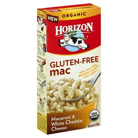 Horizon Organic Gluten Free Cheesy Mac White Cheddar, 6.0