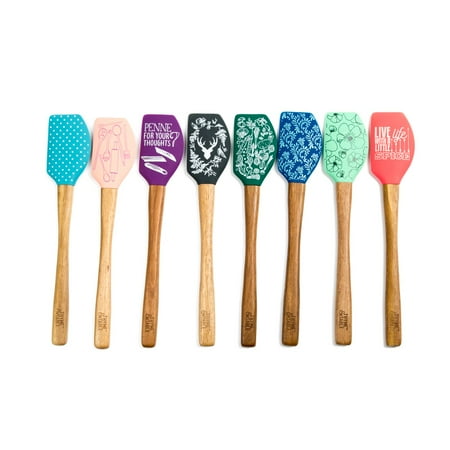 Thyme & Table Seafoam Floral Pointed Spatula