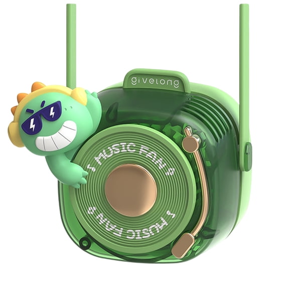 Portable Handheld Fan - Mini Hanging, USB Rechargeable, 3 Wind Speeds, Adjustable Lanyard, Ideal for Outdoor Use