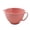 Pink, variant on Mixing Bowl with Pouring Spout and Handle, Kitchen Bowl for Prepping Food and Dessert, Batter Bowl for Oatmeal and Salad, Serving Bowl with Handle for Home Kitchen Use