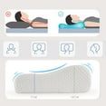thumbnail image 5 of QuLuJing Pillow Space Slow Wave Neck Protection Household Breathable Memory Sponge Pillow, Must Haves for Home, 5 of 9