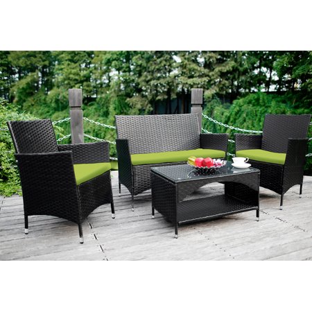 Clearance Bistro Patio Set Rattan Wicker Outdoor Patio Furniture