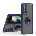 thumbnail image 1 of For Samsung Galaxy Z Fold 3 5G Case, Impact Resistant Bumper 360 Degree Rotating Metal Ring Drop Protective Phone Case Cover, 1 of 4