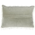 thumbnail image 2 of Nourison Luminescence Beaded Tassels Silver 10" X 14" Throw Pillow, 2 of 6
