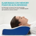 thumbnail image 3 of Almohada de Memory Foam NEUROLUX Cervical Ergonómica Ortopédica Dolor de Cuello, 3 of 8