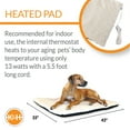 thumbnail image 3 of K&H Pet Products Ortho Thermo-Bed Heated Dog Bed Fleece X-Large 33 X 43 Inches, 3 of 8