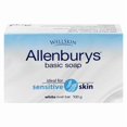 thumbnail image 1 of Allenburys White Oval Basic bar Soap, 100 g, 1 of 2