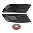 thumbnail image 1 of Par de capó delantero Universal, moldura de ventilación de aire, cubierta de capó, ajuste de estilo de fibra de carbono para Ford Mustang 2015-2017 Jadeshay A, 1 of 8