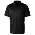 thumbnail image 2 of Men's Cutter & Buck Black Southern Illinois Salukis Team Logo Big & Tall Prospect Textured Stretch Polo, 2 of 3