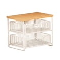 thumbnail image 1 of Flynix Desktop Printer Stand Convenient Small Printer Table for Dorm Office Kitchen Style E, 1 of 10