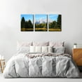 thumbnail image 5 of 3 Pieces Canvas Art Wall Decor Grand Teton National Park Pictures Natural Landscape Painting Pond Prints on Canvas Modern Artwork Stretched and Framed Ready to Hang - 12" x 16" x 3, 5 of 6