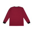 thumbnail image 6 of Henley Shirts for Men Long Sleeve Casual Stripe Tops Lightweight Long Sleeve V Neck Tshirts Moisture Wicking Casual Daily Fall Solid Versatile for Street Fashion Business Work, 6 of 7