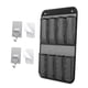 thumbnail image 3 of Organizador de pared con soporte para pajitas y gancho para colgar en la puerta, ideal para dormitorio. negro, 3 of 9