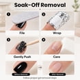 thumbnail image 6 of Beetles Black Gel Polish, 15ML Audrey Black Gel Nail Polish, Soak-Off UV LED, Long-Lasting Fall Nails Art for Salon and DIY Manicure, 6 of 9