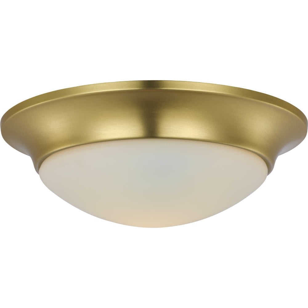 P350146-012-Progress Lighting-Etched Glass Close-to-Ceiling - Close-to-Ceiling Light - 1 Light - Bowl Shade in Transitional style - 11.5 Inches wide