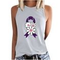 thumbnail image 2 of Leesechin Ladies Breast Cancer Shirts Butterfly Pink Ribbon Graphic Awareness Tee Tops, 2 of 5