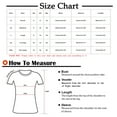 thumbnail image 3 of Palato Womens Plus Size Tops,Fashion Women's Summer Round-Neck 1/2 Sleeve Print Casual T-shirt Blouse, 3 of 5