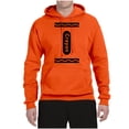thumbnail image 2 of Wild Bobby Black Crayon Costume Unisex Hoodie Sweatshirt, 2 of 6