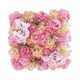 thumbnail image 3 of 2 paneles de flores artificiales rosas para decoración del hogar y bodas rosa rosa oscuro, 3 of 9