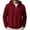 Wine, variant on Hngshg Hooded Sweatshirts for Men Trendy Half Zip Long Sleeve Tops Casual Solid Color Pullover Workout Hoodies