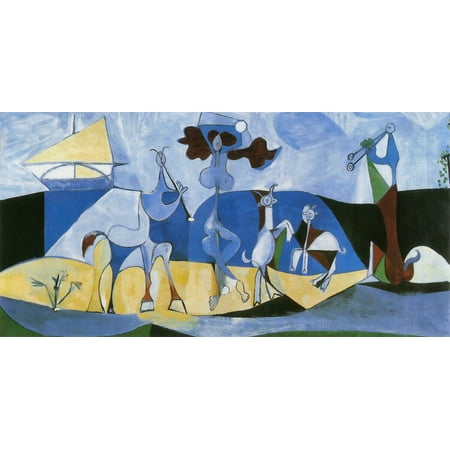 La Joie De Vivre Picasso - CANVAS OR PRINT WALL ART