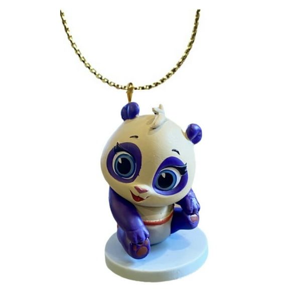 Precious Panda 2" PVC Ornament Figure Figurine Tiny Tots Transport Disney Charm