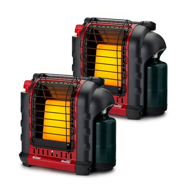 Mr. Heater Portable Buddy Camping, chantier, chauffage au gaz propane de  chasse (lot de 2) 