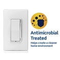 thumbnail image 2 of Interruptor regulador Leviton Decora Slide con tratamiento antimicrobiano, 2 of 9