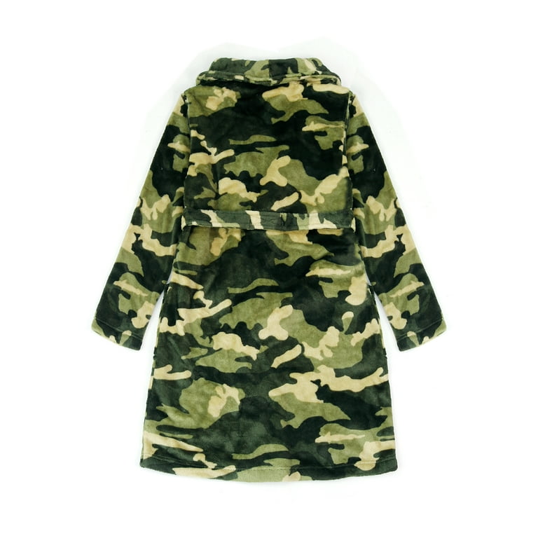 Wonder Nation Boys Robe Camo Sizes 4 18 Husky Walmart